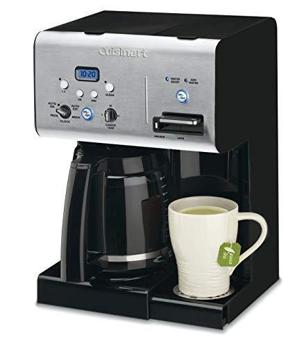 Cuisinart CHW-12P1 12-Cup Programmable Coffeemaker with Hot Water System, Black - JOY2ESpree