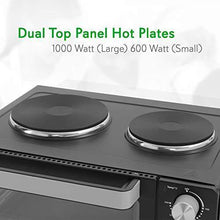 
                        
                          Muat gambar ke penampil Galeri, NutriChef Kitchen Convection Electric Countertop Rotisserie Toaster Oven Cooker with Food Warming Hot Plates, 30+ Quart (AZPKRTO28) - JOY2ESpree
                        
                      