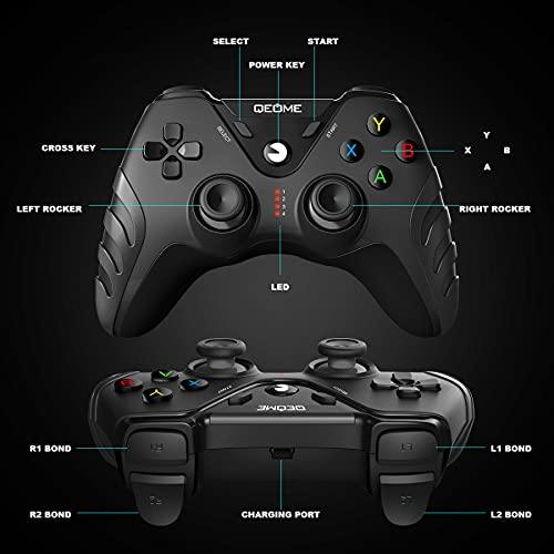 Wireless Pro Controller for Nintendo Switch, Compatible with PC/PS3 - JOY2ESpree