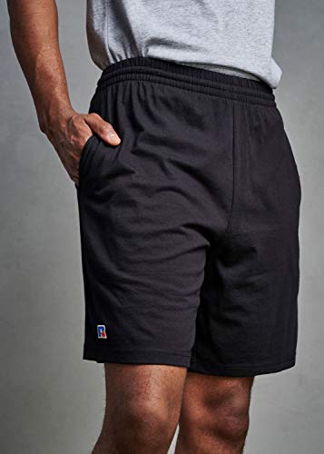 Russell Athletic Men's Premium Ringspun Cotton Short with Pockets