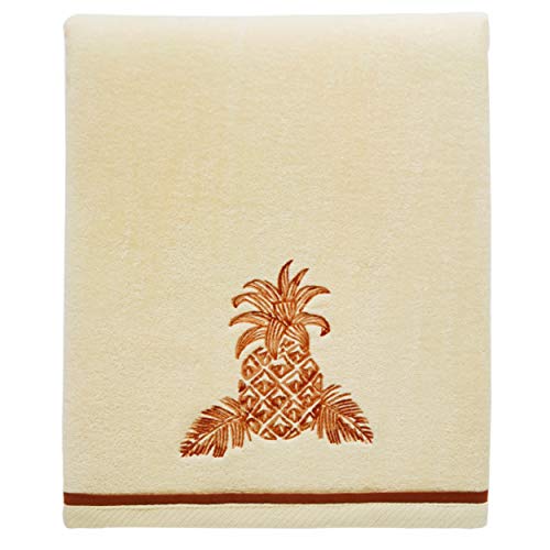 Tommy Bahama Batik Pineapple, Bath Towel, Orange