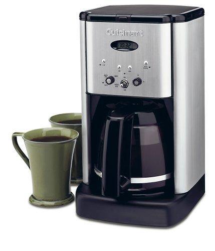 Cuisinart DCC-1200 Brew Central 12 Cup Programmable Coffeemaker, Black/Silver - JOY2ESpree