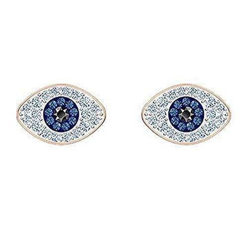 Swarovski Symbolic Protection Eyes Stud Pierced Earrings Light Multi One Size - JOY2ESpree
