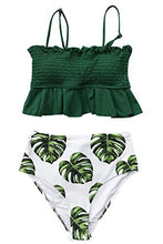 
                        
                          Muat gambar ke penampil Galeri, CUPSHE Women's High Waist Bikini Swimsuit Ruffle Smock Floral Print Two Piece Bathing Suit
                        
                      