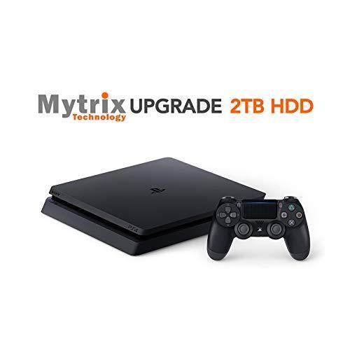 Playstation 4 Slim 2TB Console with DualShock 4 Wireless Controller Bundle, Mytrix 2TB HDD Enhanced Playstation - JOY2ESpree