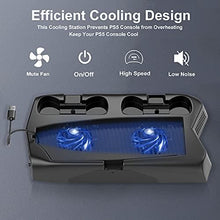
                        
                          Muat gambar ke penampil Galeri, PS5 Stand with Cooling Fan and Dual Controller Charger Station - JOY2ESpree
                        
                      