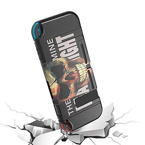 LOVE MEI Dockable Protective Case for Nintendo Switch, Grip Case Cover with Shock-Absorption and Anti-Scratch Design Compatible with Nintendo Switch - JOY2ESpree