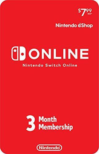 Nintendo Switch Online 3-Month Individual Membership [Digital Code] - JOY2ESpree