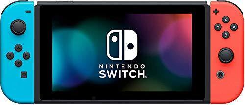 Newest Nintendo Switch Console with Neon Blue and Neon Red Joy-Con + Mario Kart 8 Deluxe - JOY2ESpree