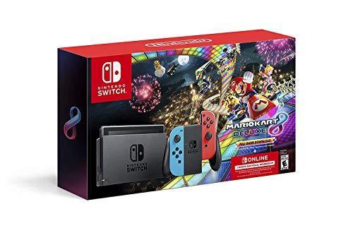 2021 Nintendo Switch Console - Neon Blue and Neon Red Joy-Con, 6.2" - JOY2ESpree