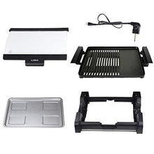 
                        
                          Cargar imagen en el visor de la galería, Luby Griddle with Removable Glass Lid &amp; Drip Tray,Non-Stick Cooking Surface &amp; Adjustable Temperature Knob,Indoor Outdoor Used, Dishwasher Safe, Black - JOY2ESpree
                        
                      
