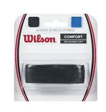 
                        
                          Muat gambar ke penampil Galeri, Wilson Shock Shield Hybrid Tennis Racquet Replacement Grip, Black - JOY2ESpree
                        
                      