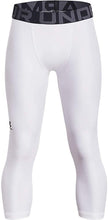 
                        
                          Load image into Gallery viewer, Under Armour Boys' HeatGear 3/4 Leggings
                        
                      