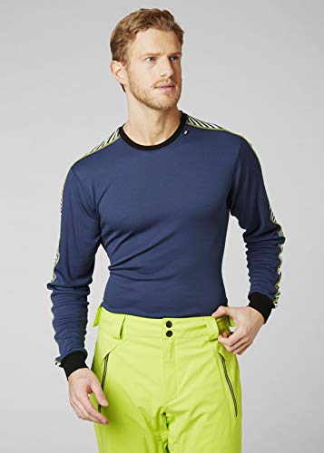 Helly-Hansen Men's LIFA Stripe Performance Long Sleeve Crewneck Thermal Baselayer Top