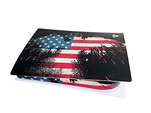 YK MALL PS5 Console PS5 Stickers Vinyl America Flag Skin Pattern Decals Skin Sticker - JOY2ESpree
