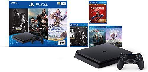 Holiday Ultimate Bundle Playstation 4 1TB Slim w/bonus Marvel's Spider-Man: Game of The Year Edition - JOY2ESpree