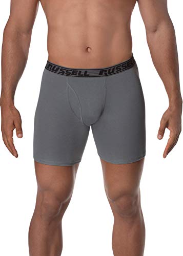 Russell Athletic Men's All Day Comfort Boxer Briefs (5 Pack)
