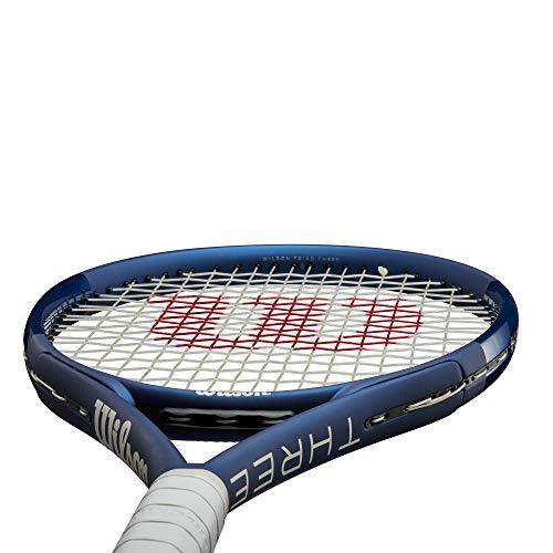 Wilson Triad Three Tennis Racquet (4 1/4" Grip) - JOY2ESpree