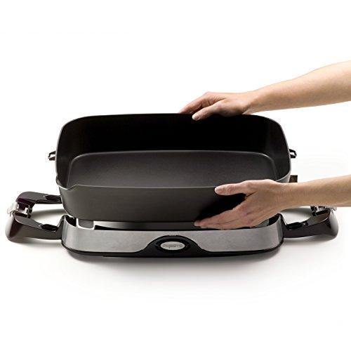 Presto 06857 16-inch Electric Foldaway Skillet, Black - JOY2ESpree