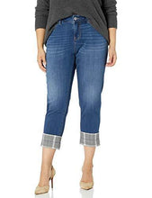 
                        
                          將圖片載入圖庫檢視器 Jag Jeans Women's Plus Size Carter Girlfriend Jean W/Plaid Cuff
                        
                      