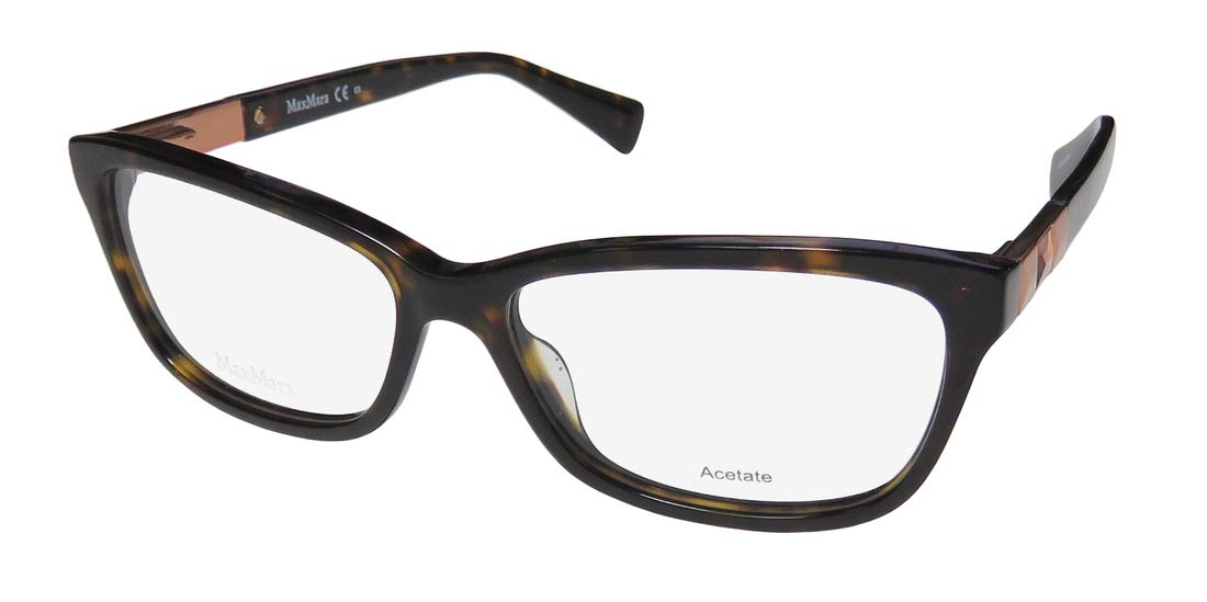 Max Mara 1205 Womens Designer Crystals Spring Hinges Premium Segment Authentic Eyeglasses/Eyewear