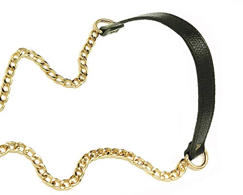 VanEnjoy Replacement Chain & Genuine Leather Shoulder Strap