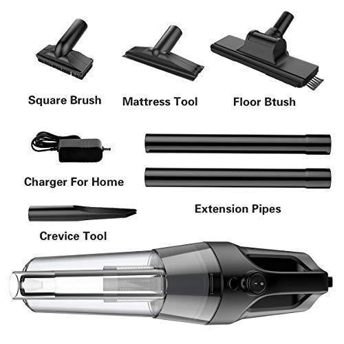 SOWTECH Cordless Vacuum Cleaner, Rechargeable Cyclonic Suction Stick Handheld Vacuum Cleaner 6 in 1 Multifunctional Stick  - JOY2ESpree