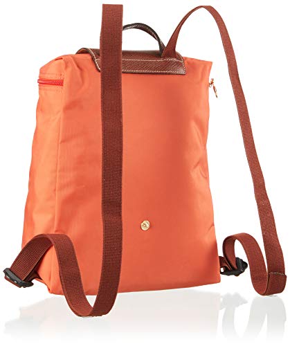Longchamp 'Le Pliage' Nylon and Leather Club Women's Backpack, Chalk