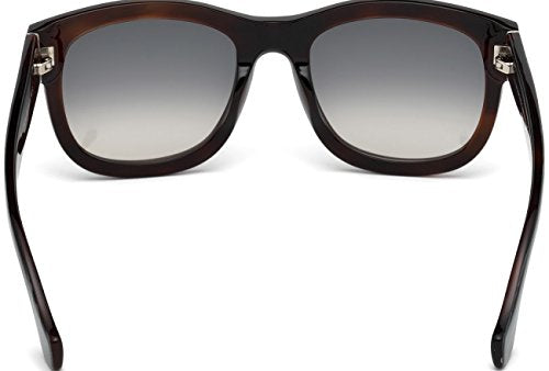 Sunglasses BALENCIAGA BA 0069 65B Horn/other / Gradient Smoke