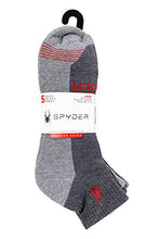 
                        
                          將圖片載入圖庫檢視器 Spyder - 5-pair Quarter Socks - Dark Grey/Grey with Stitched Logo, 43994
                        
                      