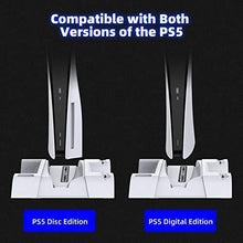 
                        
                          Load image into Gallery viewer, NexiGo PS5 Accessories Stand with LED Lighting Cooling Fans - JOY2ESpree
                        
                      