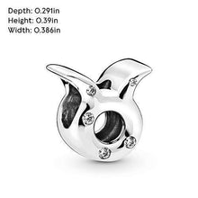 
                        
                          Cargar imagen en el visor de la galería, Pandora Jewelry Sparkling Taurus Zodiac Cubic Zirconia Charm in Sterling Silver - JOY2ESpree
                        
                      