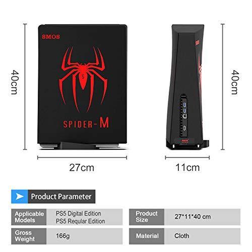 PS5 Console Dust Cover Custom Spider-M Designed for PS5 - JOY2ESpree