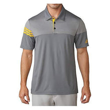
                        
                          Load image into Gallery viewer, adidas Golf Men's 3-Stripes Heather Block Polo - JOY2ESpree
                        
                      