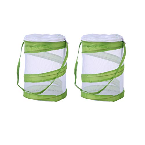 RuiyiF 2 Pack Insect and Butterfly Habitat Terrarium Pop-up Monarch Butterfly Cage Insect Growing Kits for Kids - JOY2ESpree