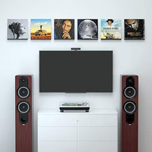 
                        
                          गैलरी व्यूवर में इमेज लोड करें, NIUBEE Black Vinyl Record Shelf Wall Mount 6 Pack - JOY2ESpree
                        
                      