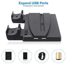 
                        
                          Cargar imagen en el visor de la galería, Linkstyle Vertical Stand for Playstation 5 for PS5 Digital Edition/Ultra HD Console with 2 DualSense Controller Charger and 2 Extra USB Charger Ports - JOY2ESpree
                        
                      