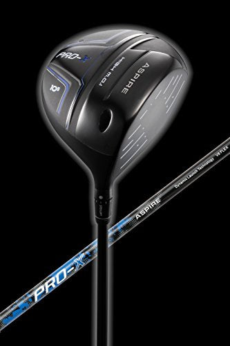 Aspire Pro-X Men's Titanium Face Adjustable 460cc Golf Driver Right Hand - Regular OR Stiff Flex Graphite - JOY2ESpree