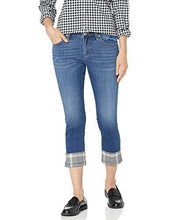 
                        
                          Cargar imagen en el visor de la galería, Jag Jeans Women's Petite Carter Girlfriend Jean W/Plaid Cuff
                        
                      