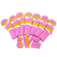 
                        
                          Load image into Gallery viewer, Golf Iron Covers,Golf Iron Head Covers Knitted Golf Iron Covers Set 9pcs Golf Iron Headcovers - JOY2ESpree
                        
                      