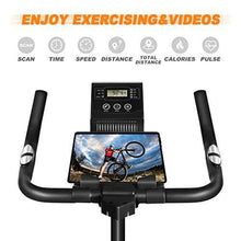 
                        
                          Cargar imagen en el visor de la galería, NEWFITMENT Indoor Cycling Bike Stationary, Belt Drive Workout Bike with Big Flywheel for Home,Cardio Training Cycle with LCD Monitor - JOY2ESpree
                        
                      