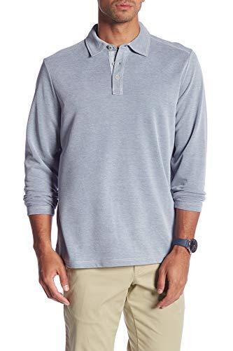 Tommy Bahama Long Sleeve Shoreline Surf Golf Polo Shirt