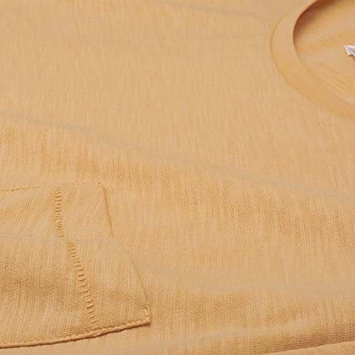 Gant Rugger Men's The Organic Loose Tee (204173), Medium, Warm Almond - JOY2ESpree