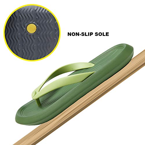 ChayChax Men’s Women’s Flip Flops Lightweight Thong Sandals Summer Beach Pool Shower Slippers