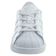 
                        
                          Muat gambar ke penampil Galeri, adidas Originals Unisex-Baby Superstar Elastic Sneaker, White/White/White
                        
                      