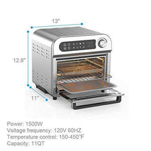 
                        
                          將圖片載入圖庫檢視器 Air Fryer Toaster Oven Combo 8-in-1 Countertop Rotisserie &amp; Dehydrator - JOY2ESpree
                        
                      