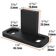 
                        
                          Load image into Gallery viewer, Sliding Barn Door Floor Guides - Black Closet Door Guides (4 Pack) by Island Hardware
                        
                      