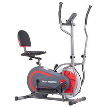 
                        
                          將圖片載入圖庫檢視器 Body Power 3-in-1 Exercise Machine, Trio Trainer, Elliptical and Upright/Recumbent Bike BRT5088 gray, silver, red - JOY2ESpree
                        
                      