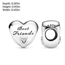 
                        
                          將圖片載入圖庫檢視器 Pandora Jewelry Friendship Heart Cubic Zirconia Charm in Sterling Silver - JOY2ESpree
                        
                      