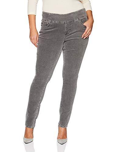 Jag Jeans Women's Plus Size Peri Straight Pull on Corduroy Pant